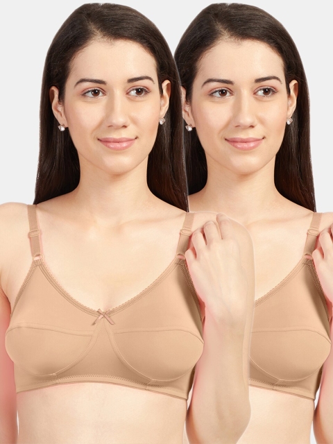

Sonari Pack of 2 Nude-Coloured Non-Padded Bra