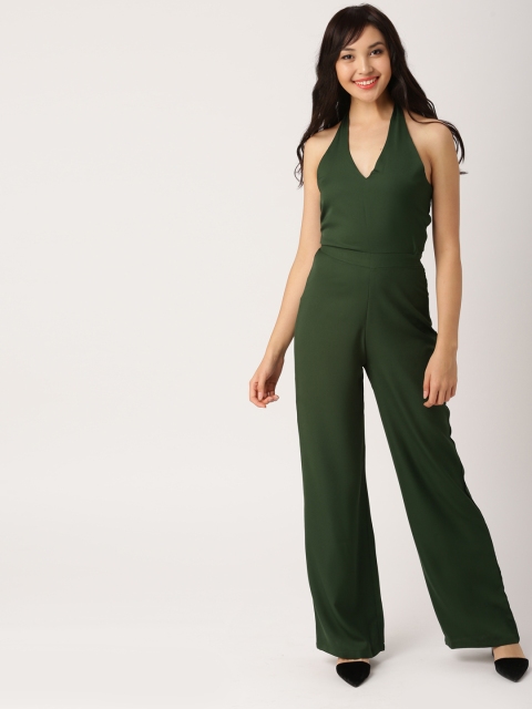 

DressBerry Olive Green Jumpsuit