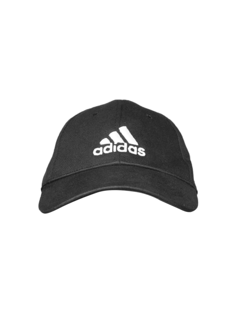 

ADIDAS Unisex Black 6 Panel Solid Cap