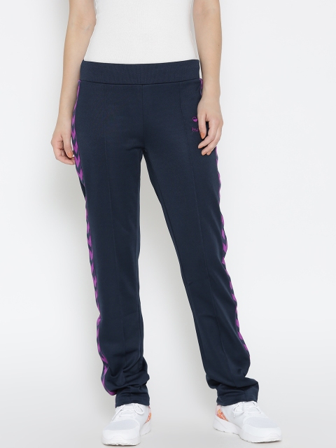 

hummel Navy MABELLA Track Pants, Navy blue