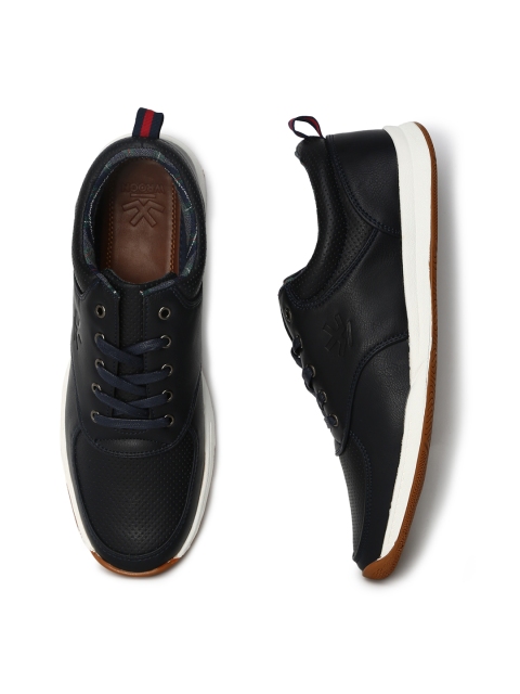

WROGN Men Navy Blue Sneakers