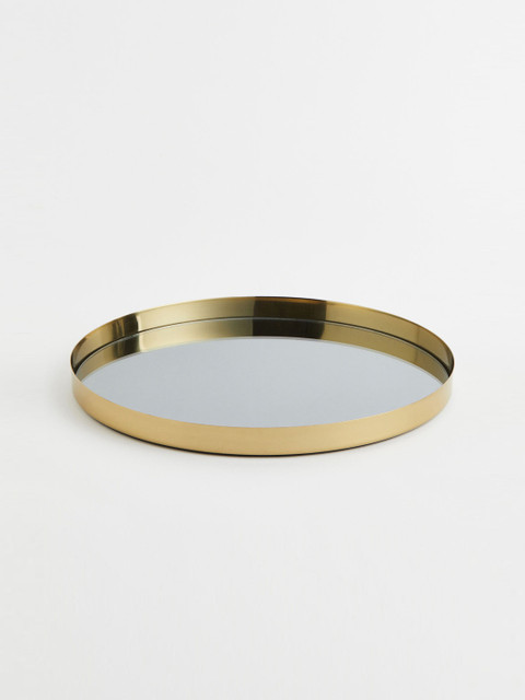 

H&M Gold Mirrored-Glass Tray