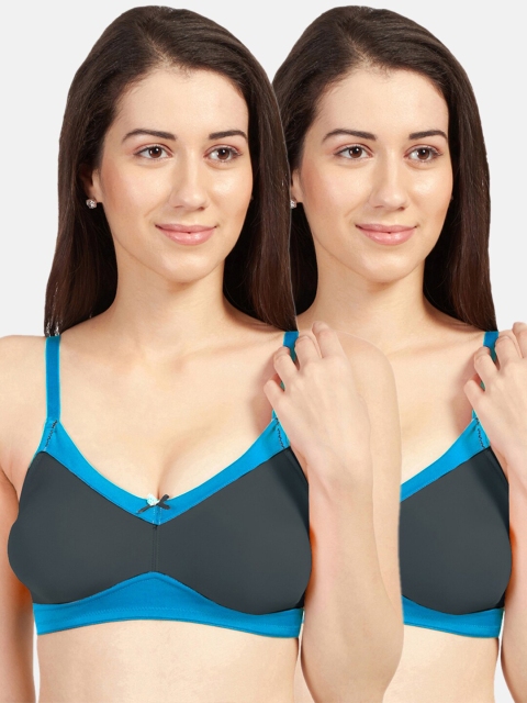 

Sonari Grey & Blue 2 Everyday Bra maximogreygrey30C