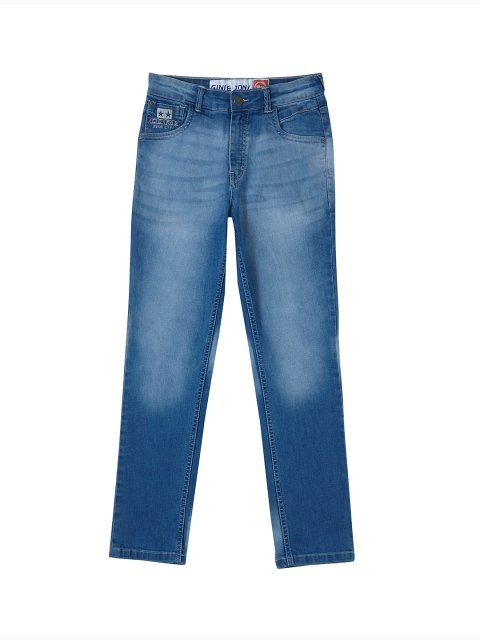 

Gini and Jony Boys Blue Regular Fit Mid-Rise Clean Look Jeans