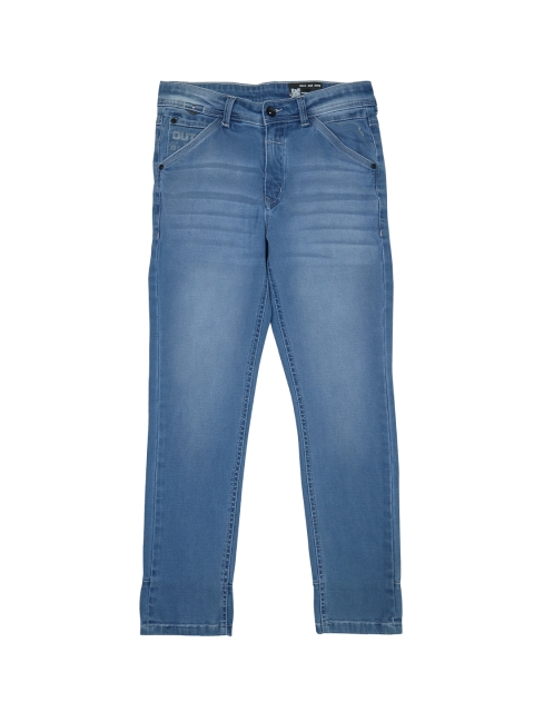 

Gini and Jony Boys Blue Regular Fit Mid-Rise Clean Look Jeans