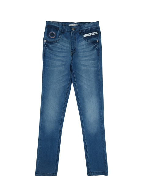 

Palm Tree Girls Blue Jean Regular Fit Mid-Rise Clean Look Jeans