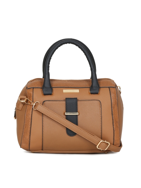 

Addons Brown Solid Handheld Bag