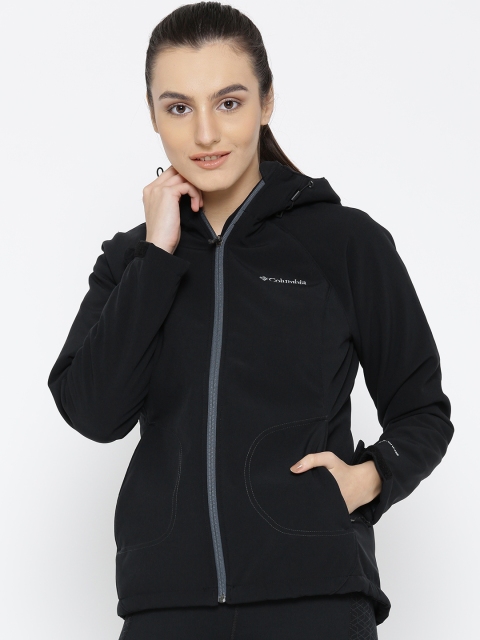 

Columbia Women Black Phurtec II Softshell Windcheater Jacket