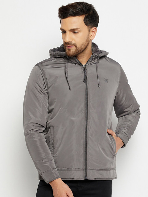 

Okane Men Grey Lightweight Padded Jacket
