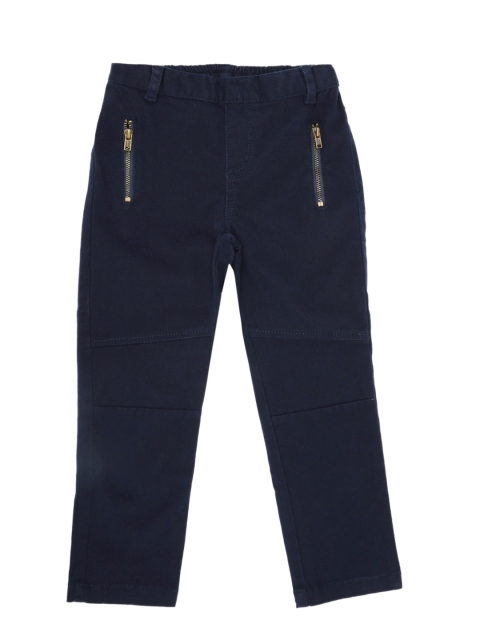 

CHALK by Pantaloons Girls Navy Blue Regular Trousers