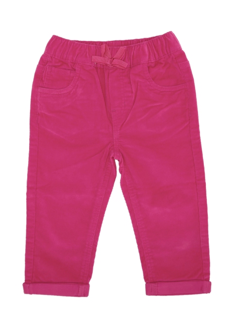 

Chirpie Pie by Pantaloons Girls Pink Corduroy Trousers