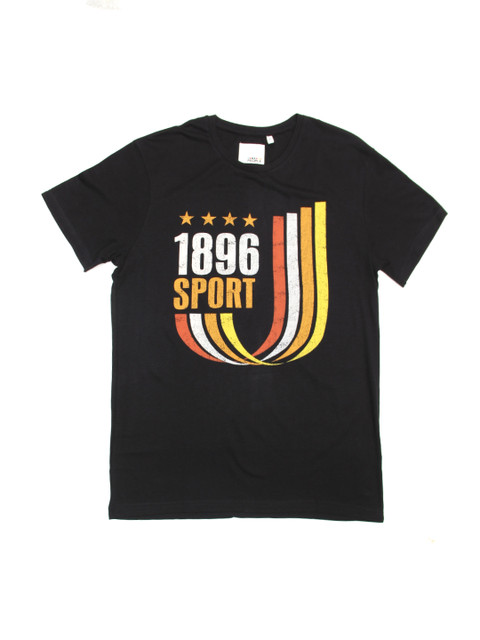 

People Men Black Solid Round Neck T-shirt