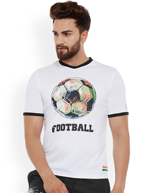 

FIFA U-17 WC Men White Printed Round Neck T-shirt