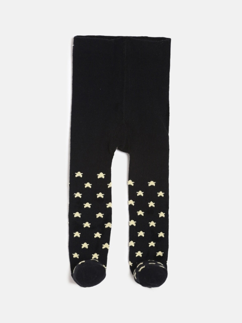 

MINI KLUB Girls Navy Blue Printed Stretchable Stockings