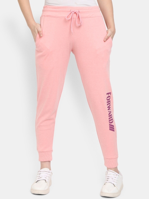 

V-Mart Women Pink Solid Cotton Track Pant