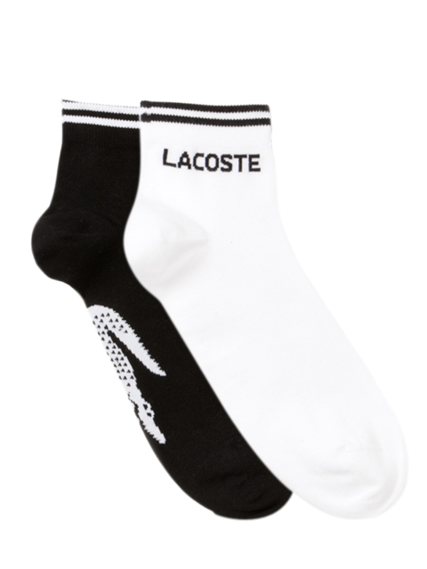 

Lacoste Men Set of 2 Above Ankle-Length Socks, Black