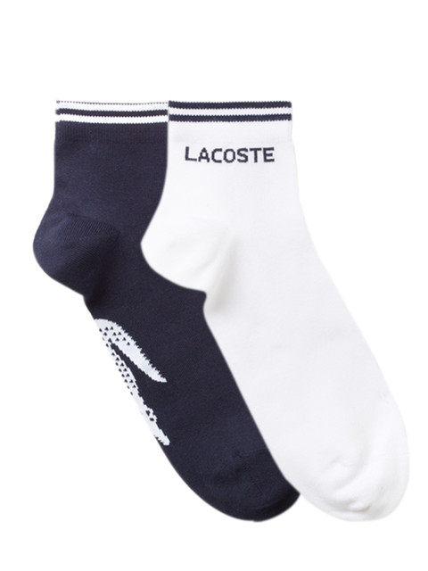 

Lacoste Men Set of 2 Above Ankle-Length Socks, Navy blue