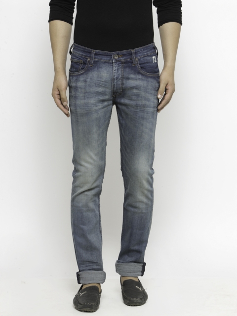 

Pepe Jeans Men Blue Mid-Rise Vapour Fit Clean Look Stretchable Jeans