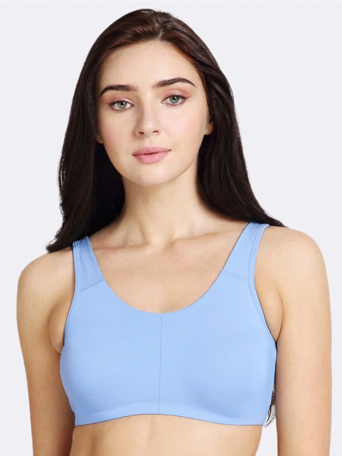 

Van Heusen Blue Solid Non Padded Bra