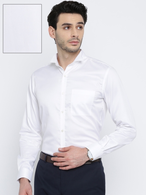 

Raymond Men White Slim Fit Solid Formal Shirt