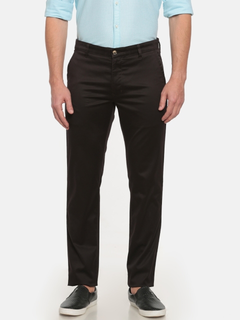 

Parx Men Brown Slim Tapered Fit Solid Regular Trousers