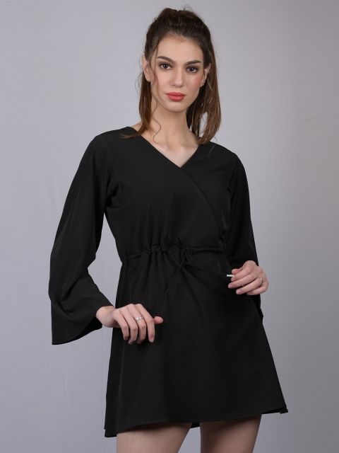 

OWO THE LABEL Women Black Mini Dress