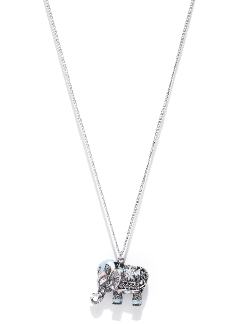 

Accessorize Oxidised Silver-Toned Necklace