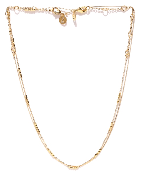 

Accessorize Set of 2 Gold-Plated Choker Necklaces