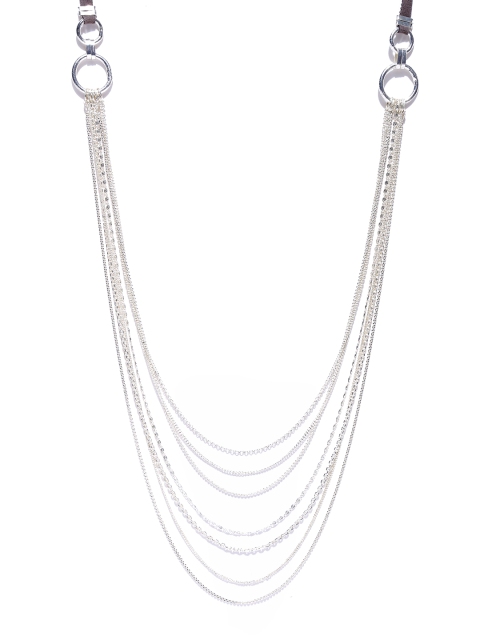 

Accessorize Silver-Toned Layered Necklace