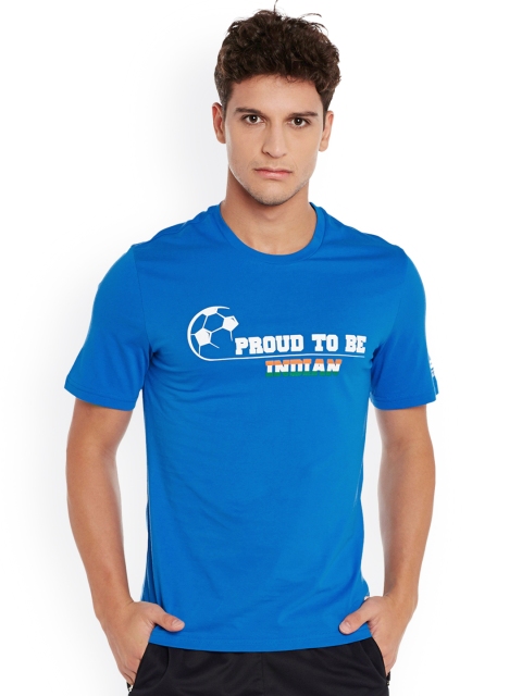 

FIFA U-17 WC Men Blue Printed Slim Fit T-shirt