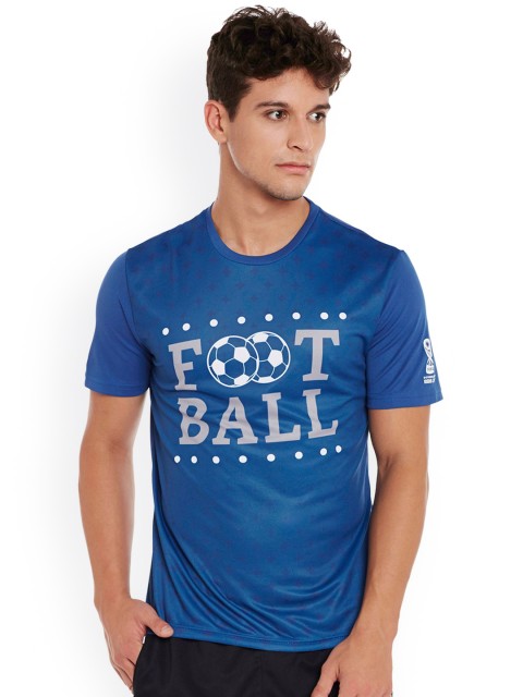 

FIFA U-17 WC Men Blue Printed Slim Fit T-shirt