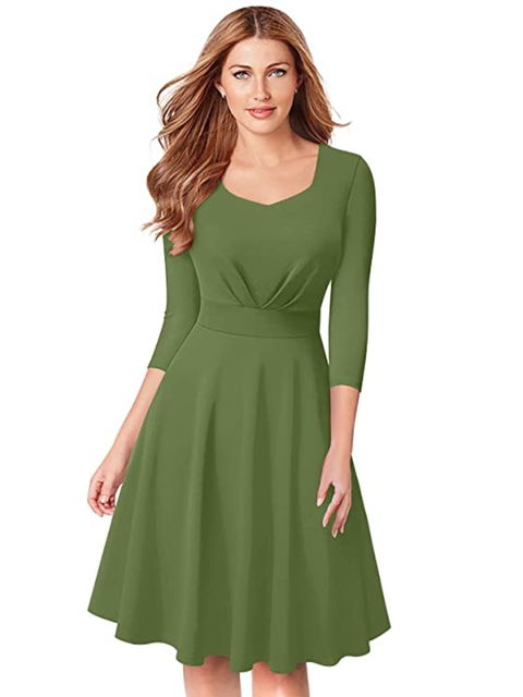 

LOOKFIELD Green Empire Longline Top