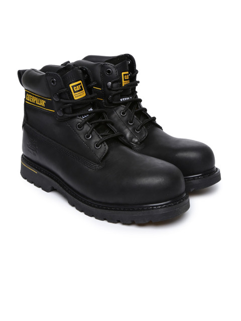 

CAT Men Black Holton Flat Boots