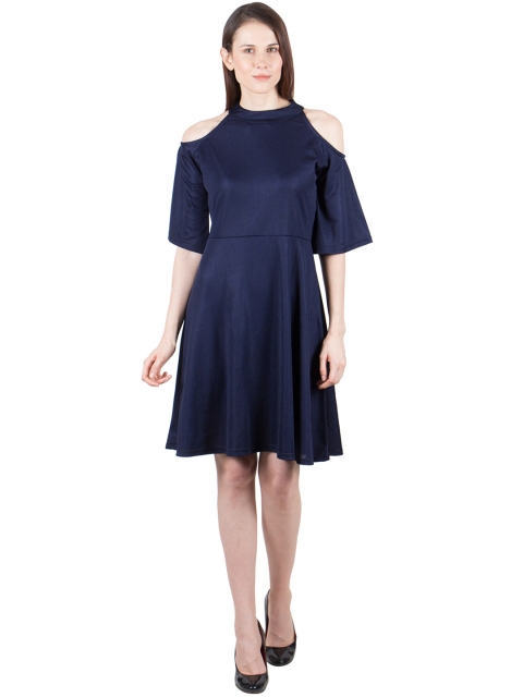 

Gaurgeous Blue Halter Neck Dress