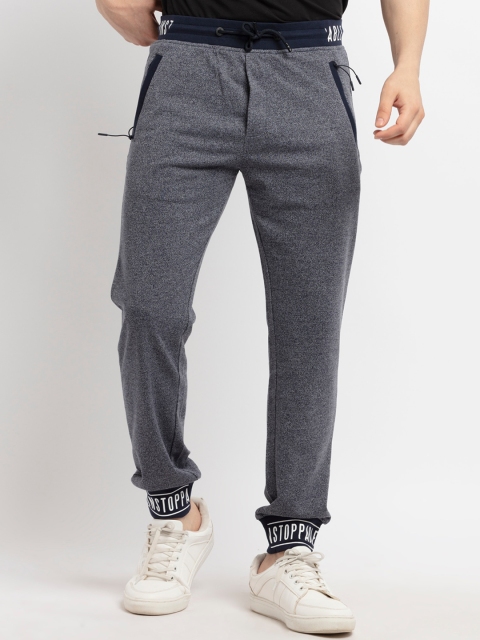 

Status Quo Men Grey Regular Fit Cotton Joggers