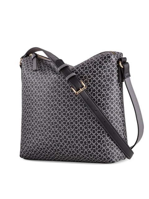 

CARPISA Women Black Textured Bucket Sling Bag