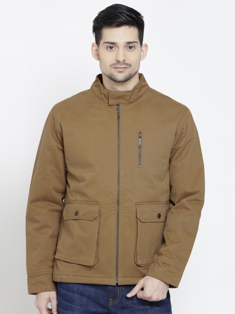 

ColorPlus Men Beige Solid Tailored Jacket