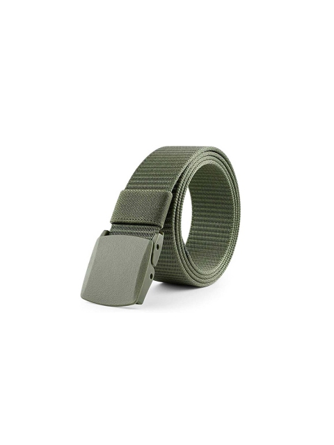 

HENEDA Men Green Woven Design Belt