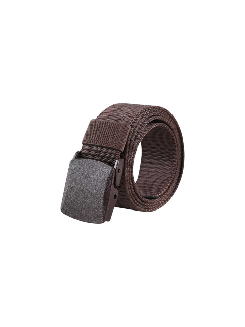

HENEDA Men Brown Textured Belt