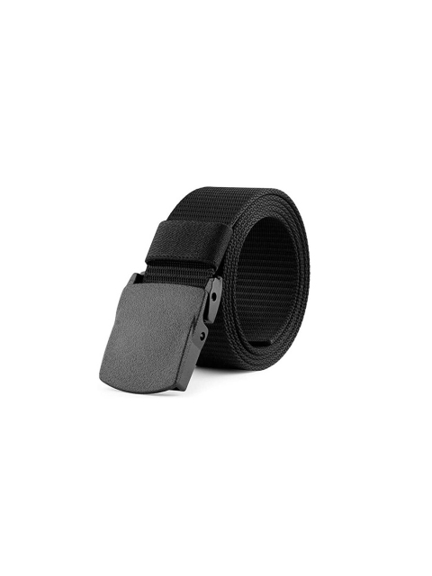 

HENEDA Men Black Textured Belt