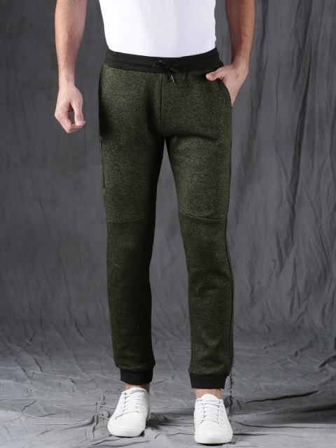 

WROGN Men Green Slim Fit Joggers