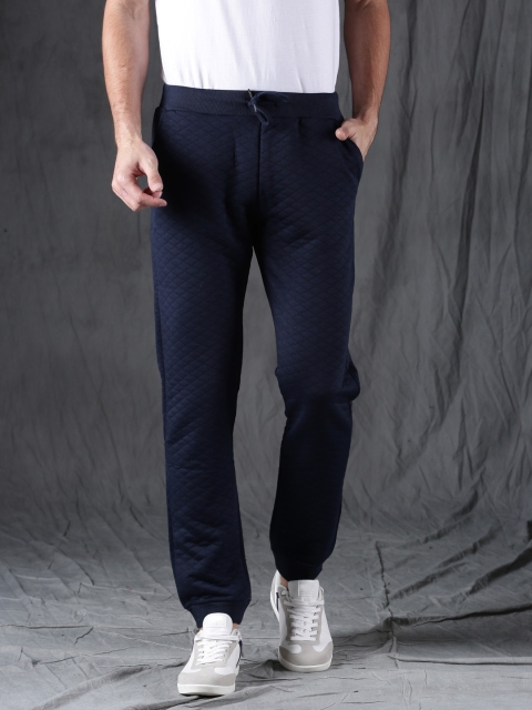 

WROGN Men Navy Slim Fit Joggers, Navy blue