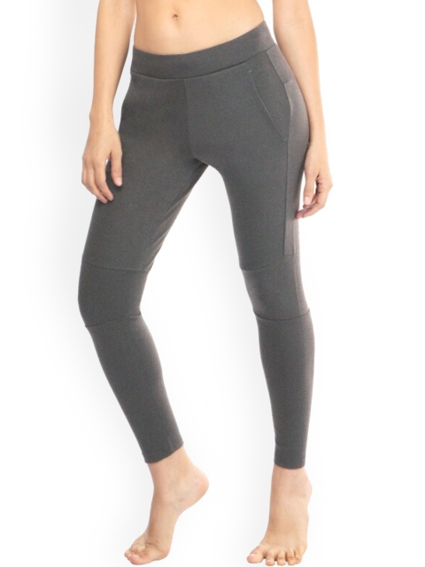 

La Aimee Women Grey Buddy Hug Skinny Fit Trousers