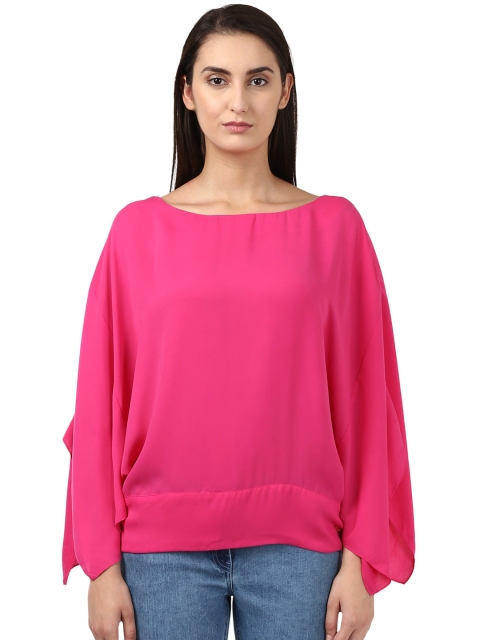 

Park Avenue Women Pink Solid Top