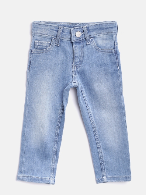 

United Colors of Benetton Boys Blue Slim Fit Stretchable Jeans