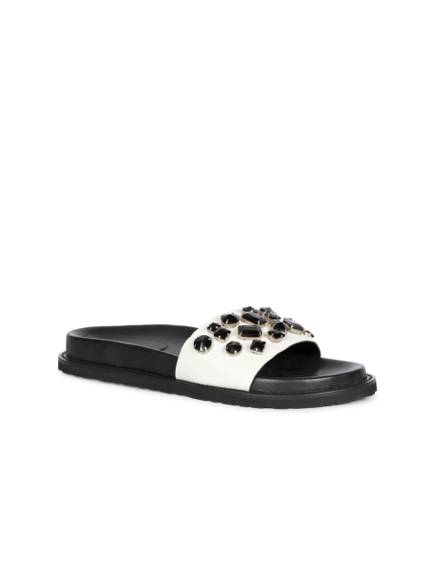 

Saint G Women Black Embellished Sliders