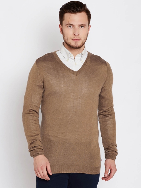 

Van Heusen Sport Men Brown Solid Sweater