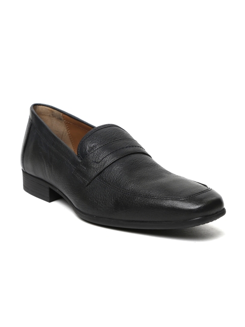 

Arrow Men Navy Blue Tyler Leather Formal Slip-Ons
