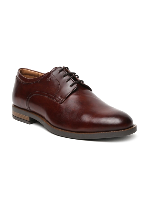 

Arrow Men Brown Madison Leather Derby Shoes