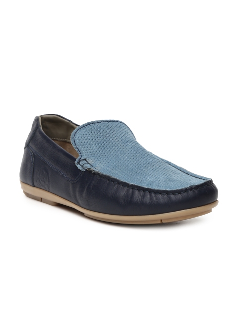 

U.S. Polo Assn. Men Blue Eric Leather Driving Shoes